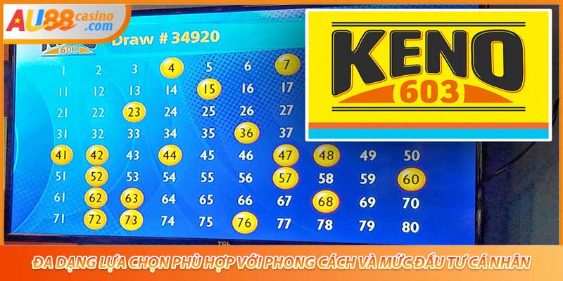 Đa dạng lựa chọn phù hợp với phong cách và mức đầu tư cá nhân